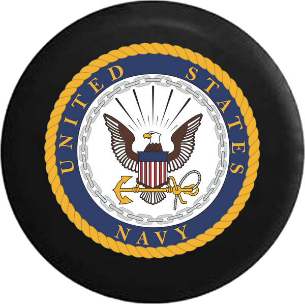 Jeep Liberty Spare Tire Cover With US Navy Tire Cover Pro TireCoverPro