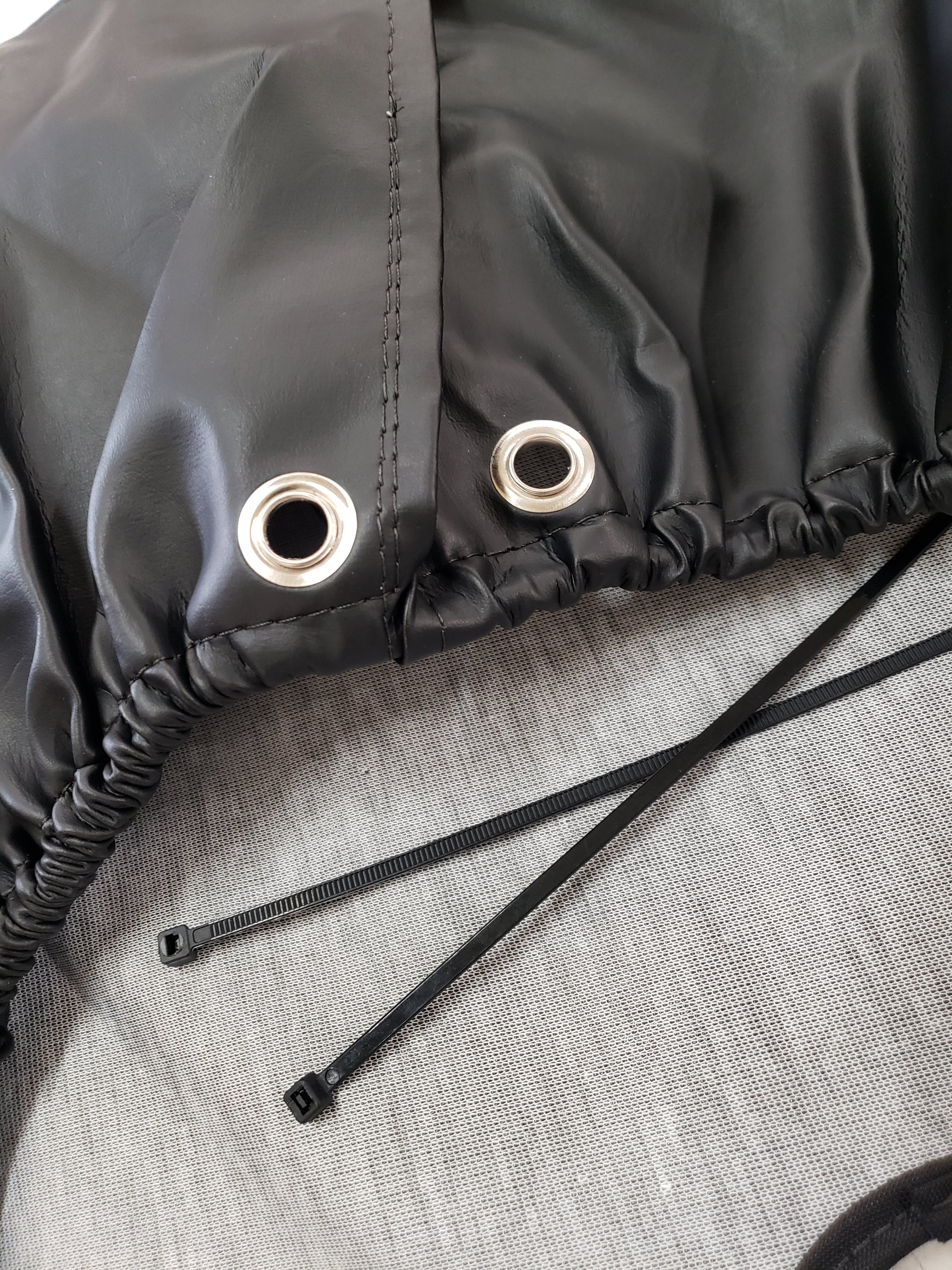 How can you tell security grommets from other cover features? How can you tell security grommets from other cover features?