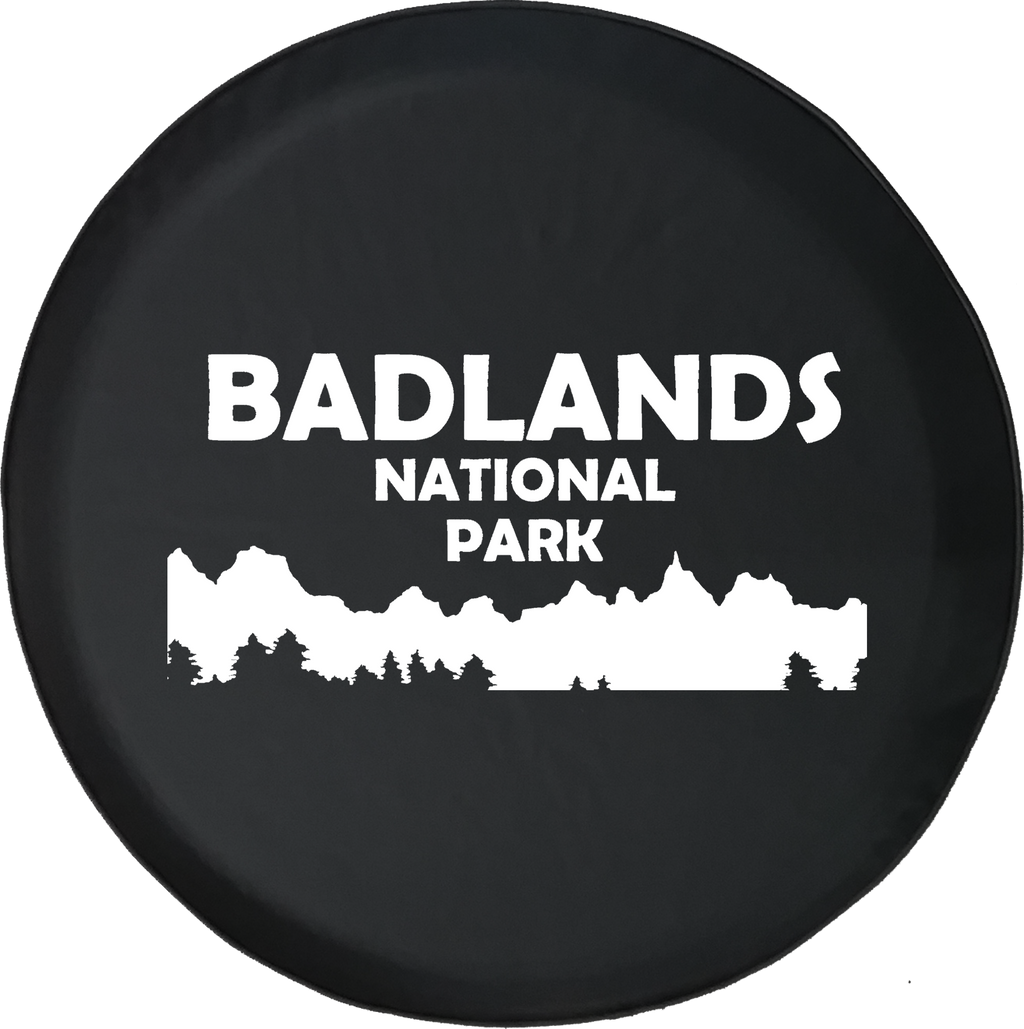 Jeep Liberty Tire Cover With Badlands National Park