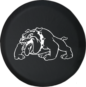 Jeep Liberty Spare Tire Cover With Bulldog (Liberty 02-12)