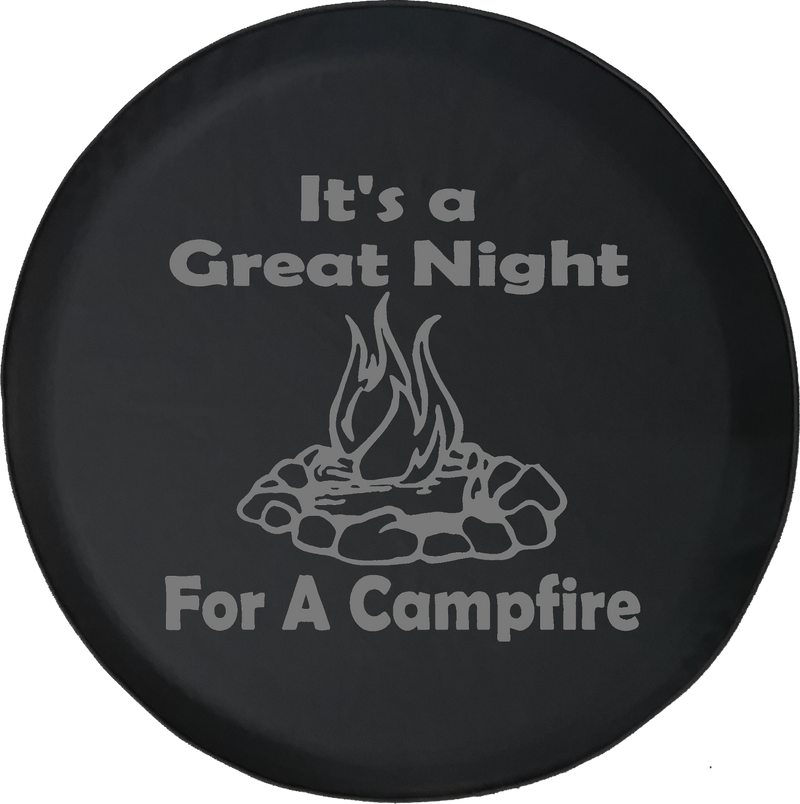 Jeep Liberty Spare Tire Cover With Campfire Print (Liberty 02-12)