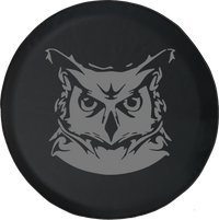 Staring Night Owl Offroad Jeep RV Camper Spare Tire Cover J314 - TireCoverPro 