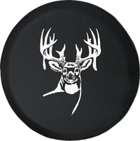 Whitetail Deer Big Buck HuntingOffroad Jeep RV Camper Spare Tire Cover LV158 - TireCoverPro 