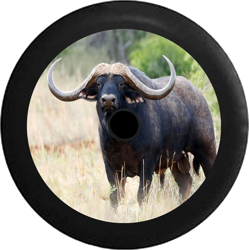 Jeep Wrangler JL Backup Camera Texas Longhorn Bull Ox Horns Jeep Camper Spare Tire Cover 35 inch R127