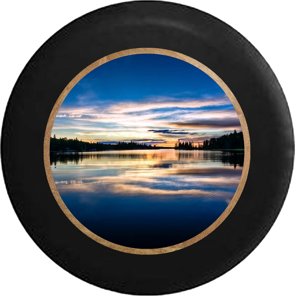 Jeep Liberty Tire Cover With Sunrise Print (Liberty 02-12) - TireCoverPro 