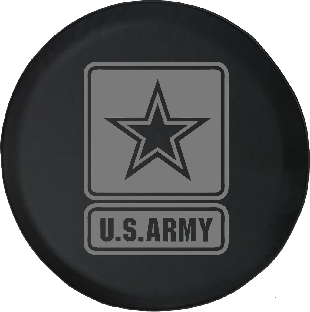 Jeep Liberty Spare Tire Cover With Army Star (Liberty 02-12)