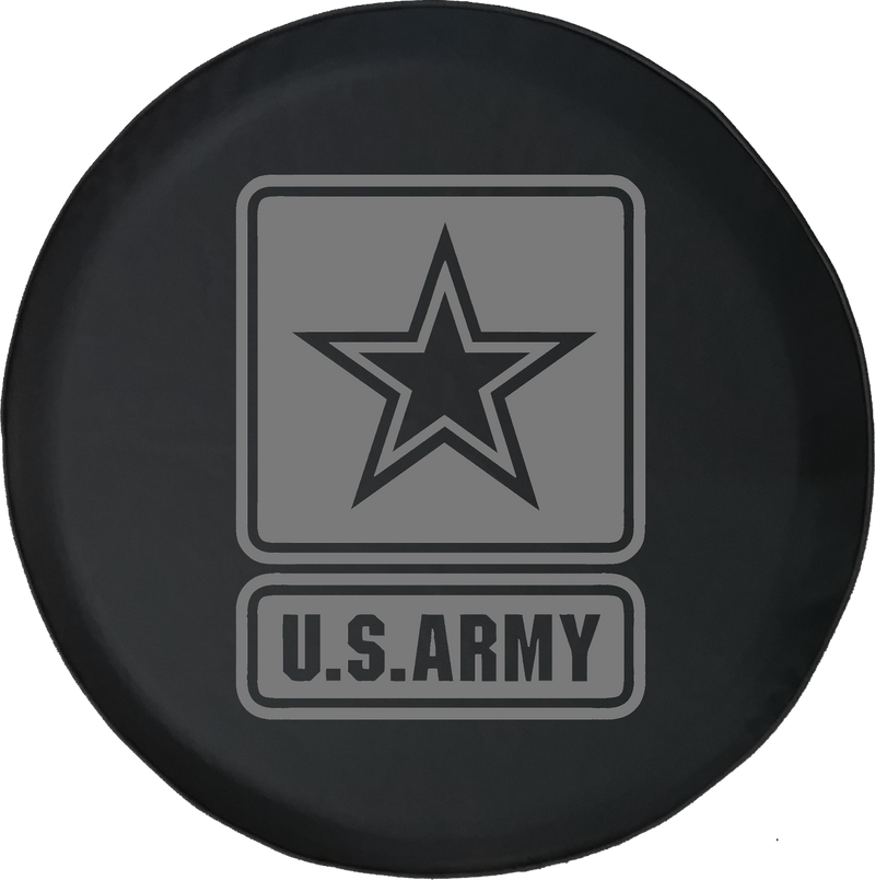 Jeep Liberty Spare Tire Cover With Army Star (Liberty 02-12)