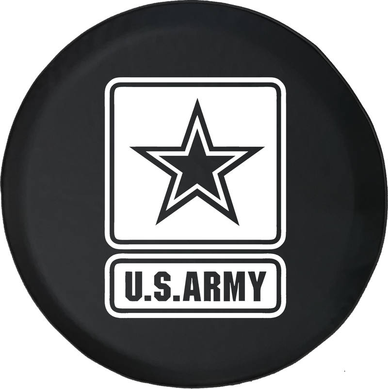 Jeep Liberty Spare Tire Cover With Army Star (Liberty 02-12)