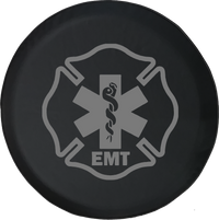 Jeep Liberty Tire Cover With EMT Shield