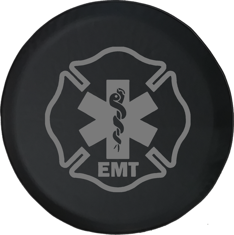 Jeep Liberty Tire Cover With EMT Shield