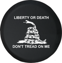 Liberty or Death Don?t Tread on Me SnakeOffroad Jeep RV Camper Spare Tire Cover S230