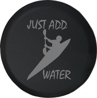 Just Add Water - KayakOffroad Jeep RV Camper Spare Tire Cover S258