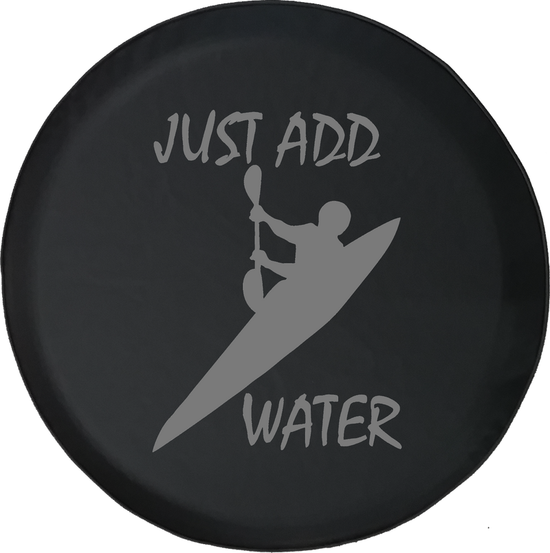 Just Add Water - KayakOffroad Jeep RV Camper Spare Tire Cover S258