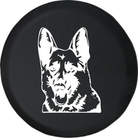German Shepherd Dog Lover K9 Jeep Woof Offroad Jeep RV Camper Spare Tire Cover S261