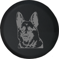 German Shepherd Dog Lover K9 Jeep Woof Offroad Jeep RV Camper Spare Tire Cover S261