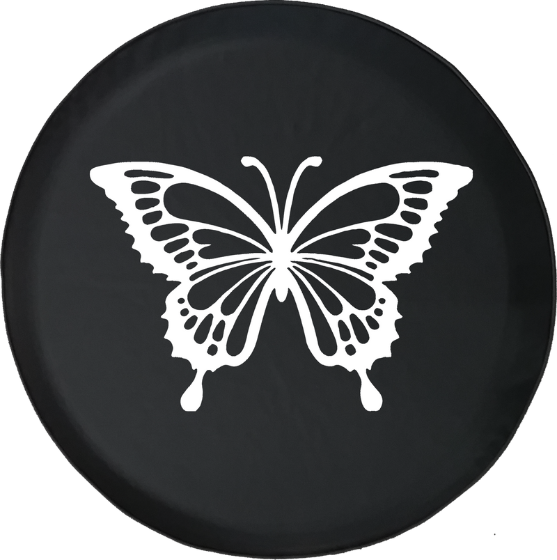 Jeep Liberty Tire Cover With Butterfly