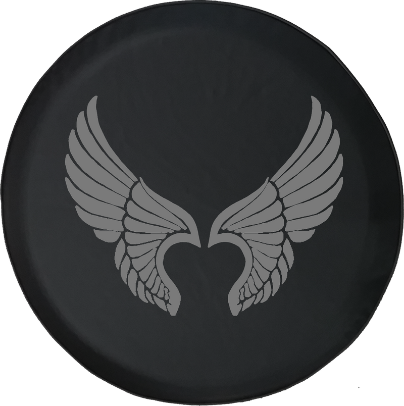 Jeep Liberty Tire Cover With Angel Wings (Liberty 02-12)
