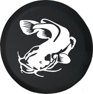 Fishing Catfish Boating Offroad Jeep RV Camper Spare Tire Cover S310