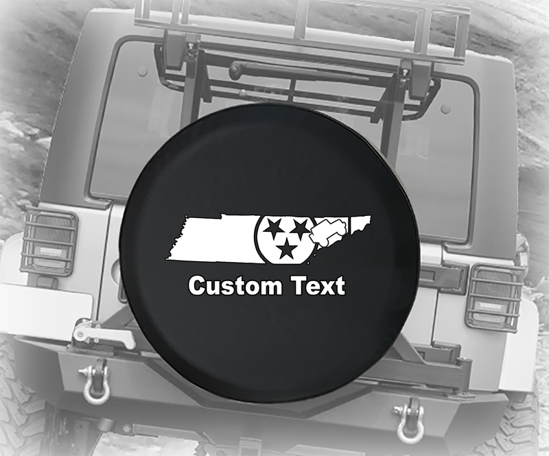 Tennessee Stars American 4x4- Personalized Spare Tire Cover