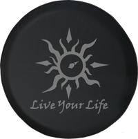 Live Your Life Tribal Sun Compass 