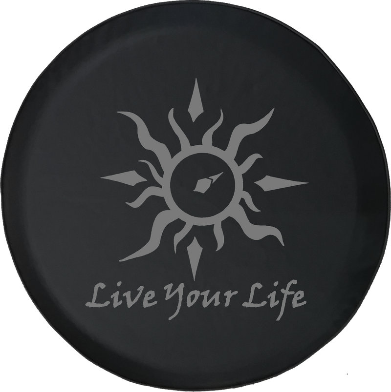 Live Your Life Tribal Sun Compass 