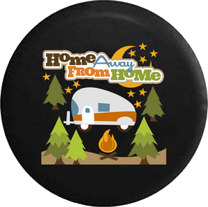 Home Away From Home RV Trailer Campfire Camping 