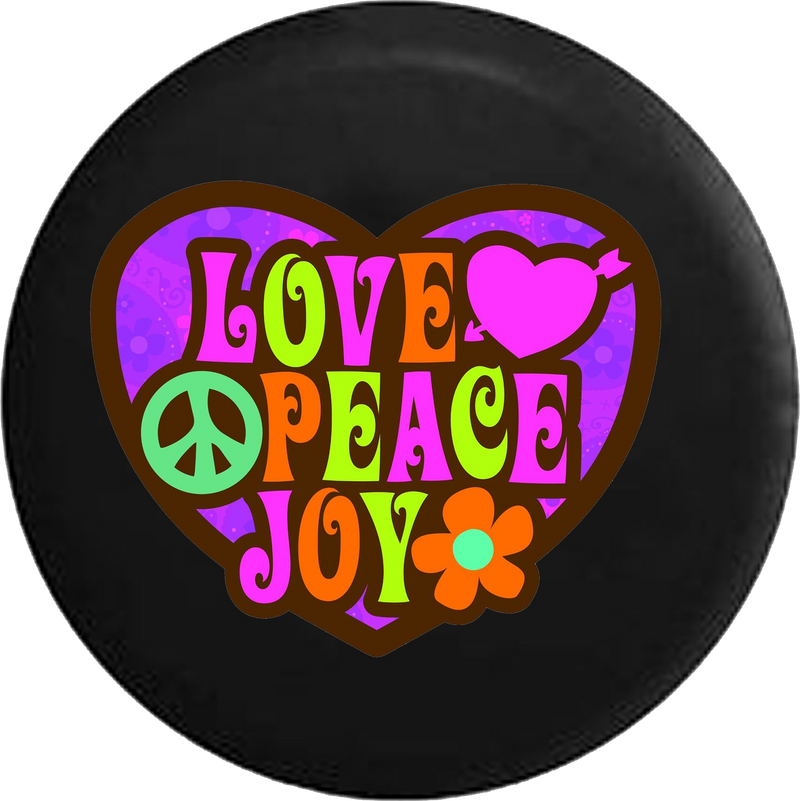 Love Peace Joy Heart Sign Heart Flower 