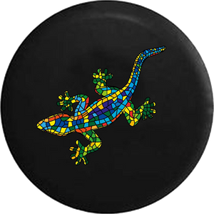 Mosaic Tile Multicolor Lizard Gecko 