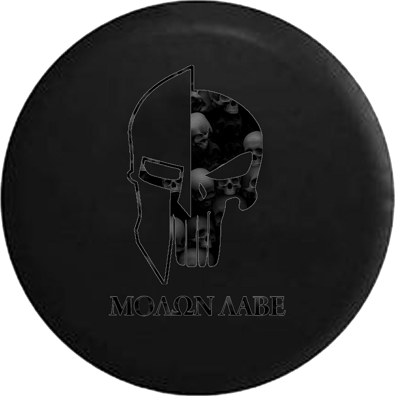 Molon Labe Tactical Skull Helmet Dark Edition  
