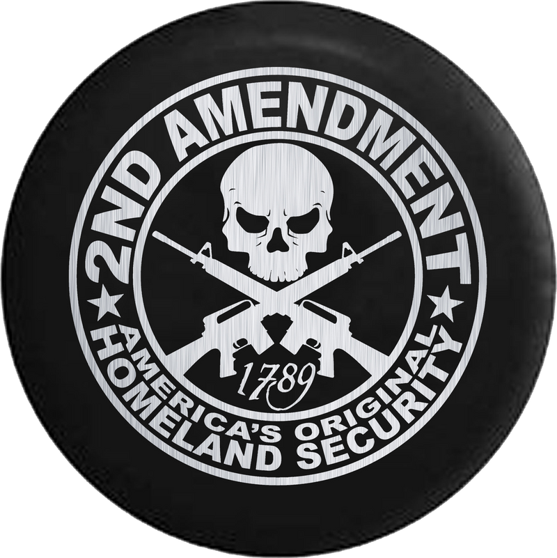 2nd Amendment Homeland Security Skull Rifles Aluminum  