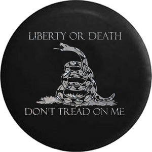 Liberty or Death Don't Tread on Me Snake Diamond Plate  
