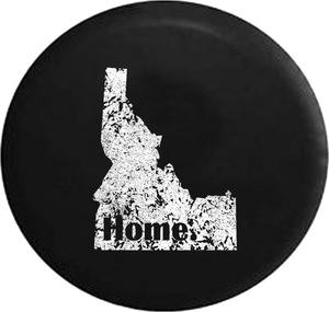 Distressed - Idaho Home State Edition Jeep Camper Spare Tire Cover T074 35 inch